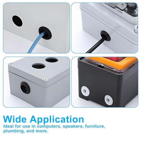 Hordion 12 PCS Rubber Grommet ، 3/4 "ID ، 15/16" حفر ثقب السلك الحلق in Kuwait