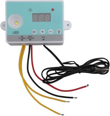 Automatic Incubator Temperature Controller with HD Display, Prec Control & OneKey Start for Birds in Saudi Arabia