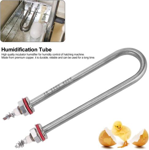 ترطيب أنبوب الحضانة ملحق مرطب النحاس عالي الجودة للتفريخ الرطوبة التحكم في الرطوبة الفضة 220V 200W 300W 400W 500W (200W) in Saudi Arabia