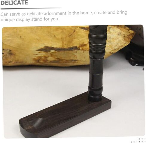 شاشة الفلوت الخشبية حامل Clarinet Rack Storage حامل أنيقة منظم الفلوت لسهولة التثبيت متعددة الاستخدامات للمتانة in Saudi Arabia