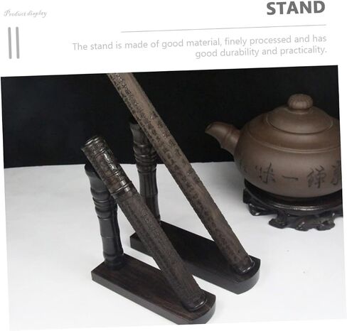 شاشة الفلوت الخشبية حامل Clarinet Rack Storage حامل أنيقة منظم الفلوت لسهولة التثبيت متعددة الاستخدامات للمتانة in Saudi Arabia