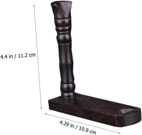 شاشة الفلوت الخشبية حامل Clarinet Rack Storage حامل أنيقة منظم الفلوت لسهولة التثبيت متعددة الاستخدامات للمتانة in Saudi Arabia