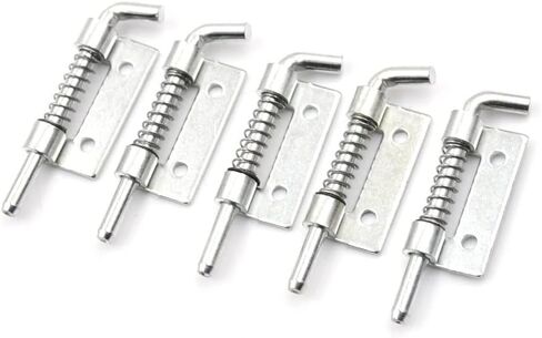 أقفال الأبواب والمزالج المحملة الربيعة الأمان المعدني براميل المزلاج الفضة زنبرك زنبرك خزانة الباب المفصلية الأجهزة in Kuwait