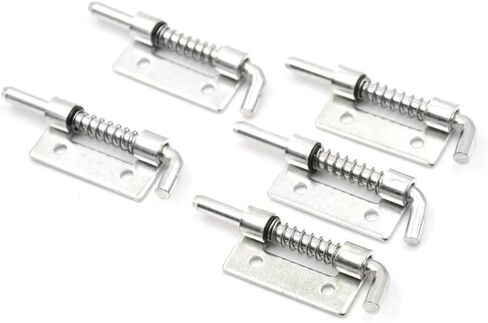 أقفال الأبواب والمزالج المحملة الربيعة الأمان المعدني براميل المزلاج الفضة زنبرك زنبرك خزانة الباب المفصلية الأجهزة in Kuwait