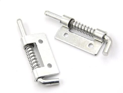 أقفال الأبواب والمزالج المحملة الربيعة الأمان المعدني براميل المزلاج الفضة زنبرك زنبرك خزانة الباب المفصلية الأجهزة in Kuwait