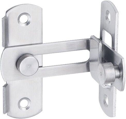 Door Locks and Latches Door Latch for Locking Door Lock Bolt Closet Window Door Lock(Black) in Saudi Arabia