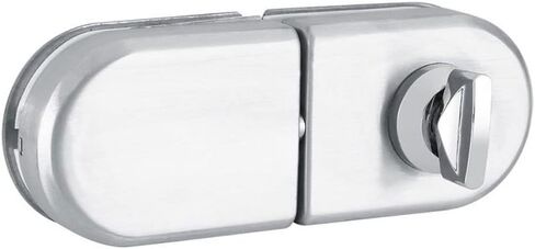 Door Locks and Latches Glass Door Lock Stainless Steel Glass Door Latch Glass Door Lock Home Hotel Bathroom for Frameless Glass Door in Kuwait