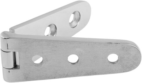 2/4PCS Stainless Steel 316 Marine Hardware Casting Hinge Door Hinge for Boat Yacht RV- Size156X28mm Button in Saudi Arabia