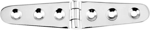 2/4PCS Stainless Steel 316 Marine Hardware Casting Hinge Door Hinge for Boat Yacht RV- Size156X28mm Button in Saudi Arabia