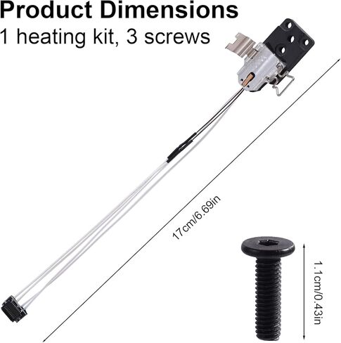 طابعة ثلاثية الأبعاد Hotend Hoting Kit لـ Bambu Lab A1 & A1 Mini ، وهي مجموعة بديلة بدرجة حرارة عالية لملحقات Bambu Lab in Kuwait