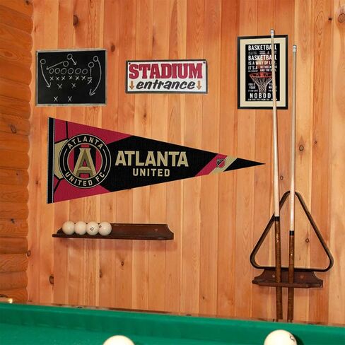 Atlanta United Football Club Pennant and 12 in X 30 in Banner in Saudi Arabia
