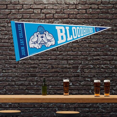 Rico Industries NCAA John Jay Bloodhounds 12 "× 30" in Saudi Arabia