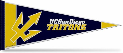 Rico Industries NCAA UC San Diego Tritons 12" x 30" Felt Wall Décor Pennant - Great for Home/Bed Room/Man Cave Décor in Saudi Arabia