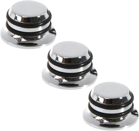 6pcs Metal Volume Control Knob for Guitar Bass Lightweight Push Straw Hat Design Replacement for Old Knobs in Saudi Arabia