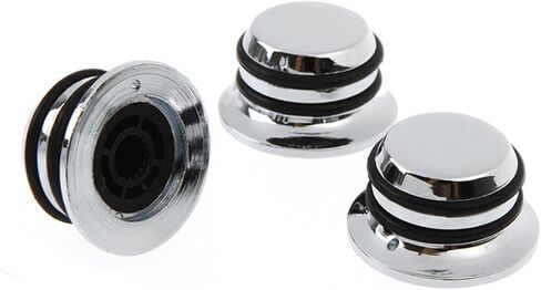 6pcs Metal Volume Control Knob for Guitar Bass Lightweight Push Straw Hat Design Replacement for Old Knobs in Saudi Arabia