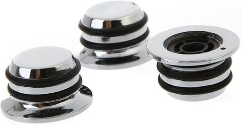 6pcs Metal Volume Control Knob for Guitar Bass Lightweight Push Straw Hat Design Replacement for Old Knobs in Saudi Arabia