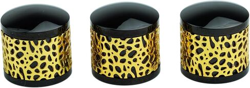 Guyker Guitar Control Knobs DIA. أواني عمود 6 ملم ، 3pcs درجة عالية من المعدن سرعة القبة تبديل وحدة التبديل potentiometer مقبض الجزء الاستبدال للغيتار الكهربائي أو الدقة باس ، CKB037 in Saudi Arabia