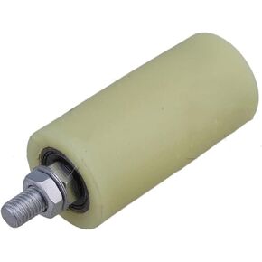 PP Steel مسطح أسطوانة مسطح يحمل عجلة توجيه 6201 M12 المسمار لبوابة منزلق الباب الكهربائي 48x100mm in Kuwait