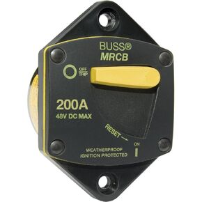 1 - Blue Sea 7049 200 AMP Panel Mount 187 Series Circuit Breaker in Kuwait
