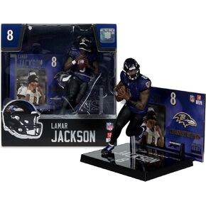 Lamar Jackson (Baltimore Ravens) (Purple/Black) NFL 7" Figure McFarlane in Saudi Arabia