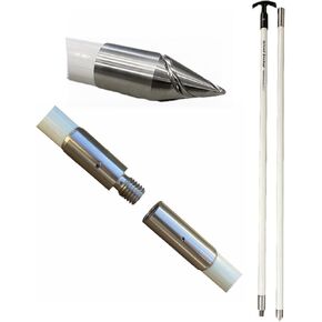 Island Anchor - 1" x 12' - 2 Piece - Shallow Water Anchor Pole : Built for Larger Boats : Securely Anchor on the Beach, Sandbar or in Shallow Water in Saudi Arabia