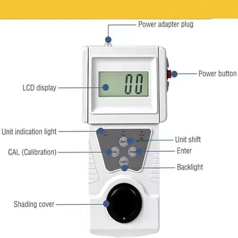 Turbidity Meter Portable Turbidimeter Turbidity Meter Digital Water Turbidimeter with Minimum Indication 0.1 NTU 200 NTU Formazine Turbidity Solution ISO7027 Standards for Plants Waterworks in Saudi Arabia