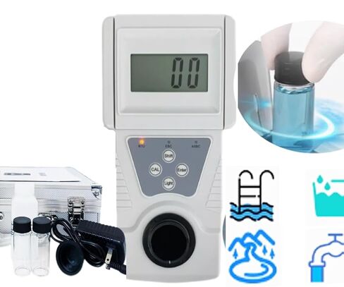 مجموعة التعكر الرقمية مجموعة العكر العكرية العقيدة التعويم العكري مع معايير حل تعكر formazine ISO7027 النطاق من 0 إلى 200 NTU التكرار ≤2 ٪ لجودة المياه in Saudi Arabia