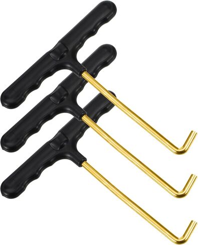 3 PCS مجموعة أدوات السحب الترامبولين ، ترامبولين T-Hook Puller Spring Pull Hook مع خطاف الشكل T مع ملحقات المقبض البلاستيكي الترامبولين in Saudi Arabia
