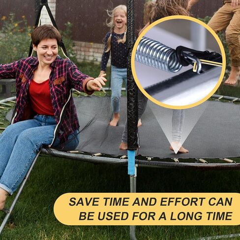 3 PCS مجموعة أدوات السحب الترامبولين ، ترامبولين T-Hook Puller Spring Pull Hook مع خطاف الشكل T مع ملحقات المقبض البلاستيكي الترامبولين in Saudi Arabia