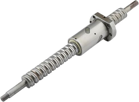 دقة كرة محرك خطية الجزء 25 مم برغي الكرة 200-1000mm SFU2505 برغي الكرة C7 مع 2505 شفة الجوز BKBF20 نهاية الآلات (600 مم) in Saudi Arabia
