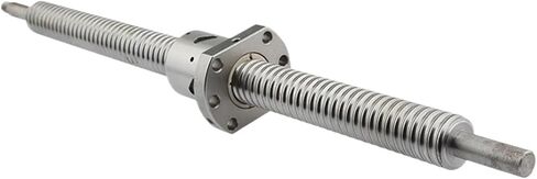 دقة كرة محرك خطية الجزء 25 مم برغي الكرة 200-1000mm SFU2505 برغي الكرة C7 مع 2505 شفة الجوز BKBF20 نهاية الآلات (600 مم) in Saudi Arabia