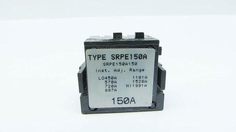 General Electric GESRPE150A150 GE SRPE150A150 150A Rating Plug, Black in Saudi Arabia