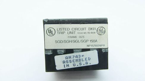 General Electric GESRPE150A150 GE SRPE150A150 150A Rating Plug, Black in Saudi Arabia