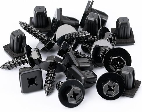 OAUTOO 10Sets Bumper Cover Side Support & Lock motor cable Grommet with Screw Kit for Toyota & Lexus 90189-06203 90159-60477 Prius IS LS RX 2004-On in Saudi Arabia