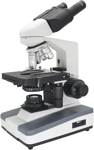 المجهر 40-1600X المجهر البيولوجي المجهر المجهر مرحلة ميكانيكية ثنائية الطبقة (النوع ب) in Kuwait