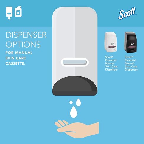 Scott Professional Moisturizing Foam Hand Sanitizer (91560), 1.0 L, Foaming, Clear, Fresh Scent Manual Soap Refills, NSF E-3 (6 Bottles) in Kuwait