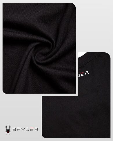 Spyder Mens Graphic T-Shirts - Soft Cotton Blend Classic Crewneck Short Sleeve Shirts for Men, Casual Shirts for Daily Wear in Saudi Arabia