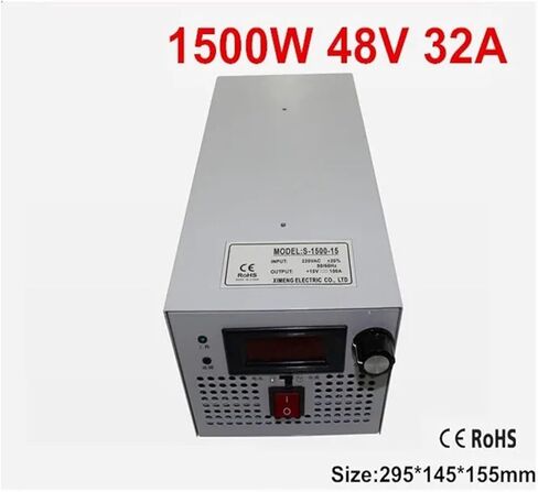 Driver 1500W 0-48v 32A Adjustable Output Switching Power Supply AC220V to DC in Kuwait