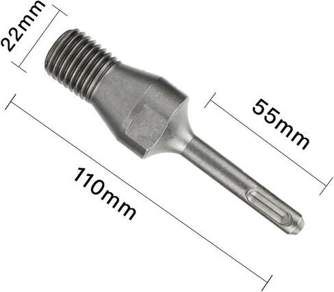 Dry Drilling Thread Water Drill Bit Fast 63 Air Conditioning Concrete Wall Water Drill Machine 1Pcs(76x370mm) in Saudi Arabia