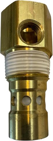 American American Made Compressor Brass Check Valve 5/8 "Flare المقلوب x 3/4" مع (1) 1/4 NPT-F & (1) 1/8 NPT-F ، متوافق مع Ingersoll Rand 85582229 97333165 32499766 in Saudi Arabia