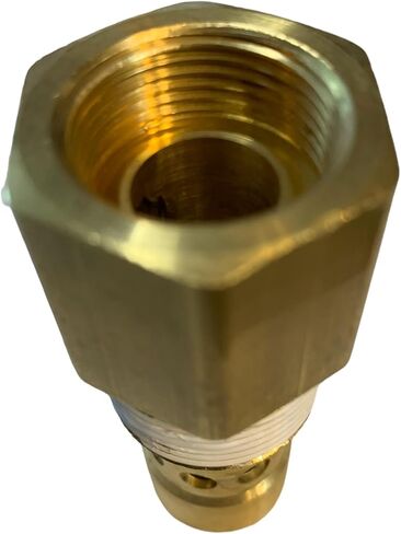 American American Made Compressor Brass Check Valve 5/8 "Flare المقلوب x 3/4" مع (1) 1/4 NPT-F & (1) 1/8 NPT-F ، متوافق مع Ingersoll Rand 85582229 97333165 32499766 in Saudi Arabia