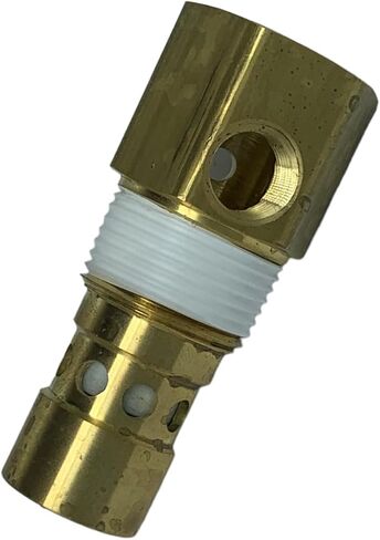 American American Made Compressor Brass Check Valve 5/8 "Flare المقلوب x 3/4" مع (1) 1/4 NPT-F & (1) 1/8 NPT-F ، متوافق مع Ingersoll Rand 85582229 97333165 32499766 in Saudi Arabia