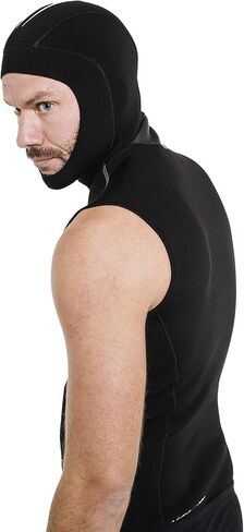 Cressi Men's Neoprene Thermal Layer Undersuit Neoprene 2mm - For Extra Warmth During Diving - Hooded Core Vest: Designed in Italy in Saudi Arabia