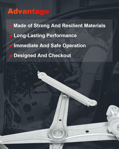 cciyu Power Window Regulator Replacement for 2000-2006 for Toyota Tundra With Motor Assembly Front Left Drivers Side in Kuwait