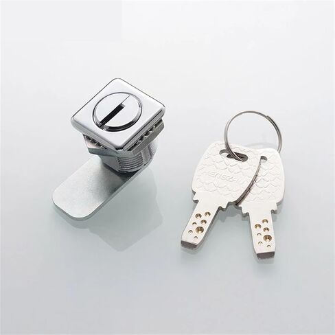Square Cabinet Cam Lock 2 Computer Keys for Mail Box School Locker Office Drawer Hardware Rarelock MS549 1Pcs(MMS549-4) in Saudi Arabia