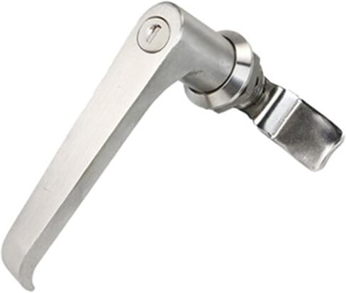 Outdoor Electrical Control Cabinet Door Stainless Steel Handle Lock Mechanical Equipment Pull Handle Lock 1Pcs(XJJ-324-1) in Saudi Arabia