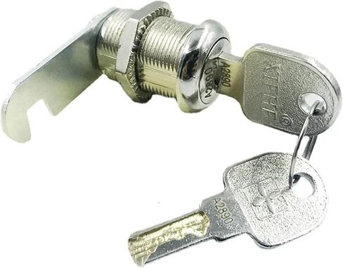 Cam Lock for Tool Or Cash Box Gym Cabinet Sliding Door School Locker Office Drawer Hardware Security DIY Rarelock MS486 1Pcs(Key Alike 25mm-01) in Saudi Arabia