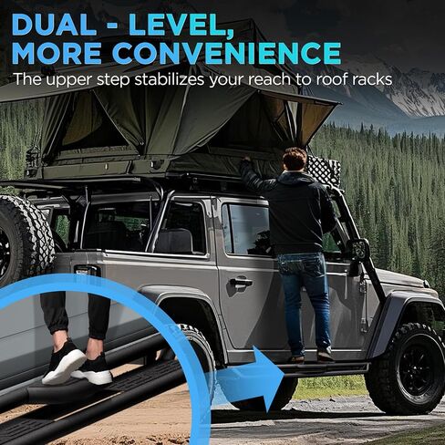 6 "لوحات تشغيل للفترة 2009-2014 Ford F150 Super Crew CAB Black Carbon Steel Drop Step Step Step Rail Nerf Bars in Saudi Arabia