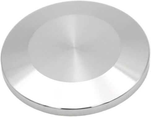 1PC SS304/316L الفولاذ المقاوم للصدأ الفولاذ المقاوم للصدأ فراغ الأعمى فارغة غطاء نهاية الغطاء الصلبة KF10 16 25 40 50 63 80 100 أنبوب المنزل (KF50 ، SS316L) in Saudi Arabia