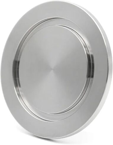 1PC SS304/316L الفولاذ المقاوم للصدأ الفولاذ المقاوم للصدأ فراغ الأعمى فارغة غطاء نهاية الغطاء الصلبة KF10 16 25 40 50 63 80 100 أنبوب المنزل (KF50 ، SS316L) in Saudi Arabia